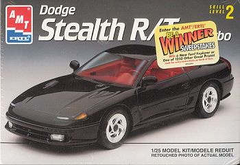 AMT/Ertl Model Kit - 1993 Dodge Stealth R/T Turbo Black