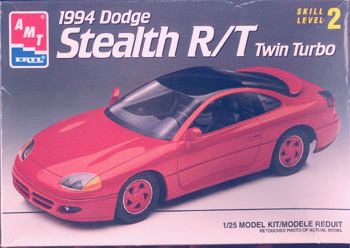 AMT/Ertl Model Kit - 1994 Dodge Stealth R/T Turbo Red