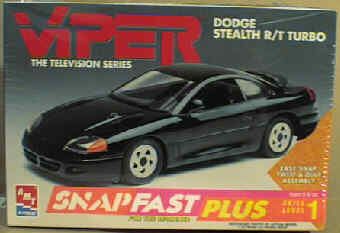 AMT/Ertl Model Kit - 1995 Dodge Stealth R/T Turbo Black Viper